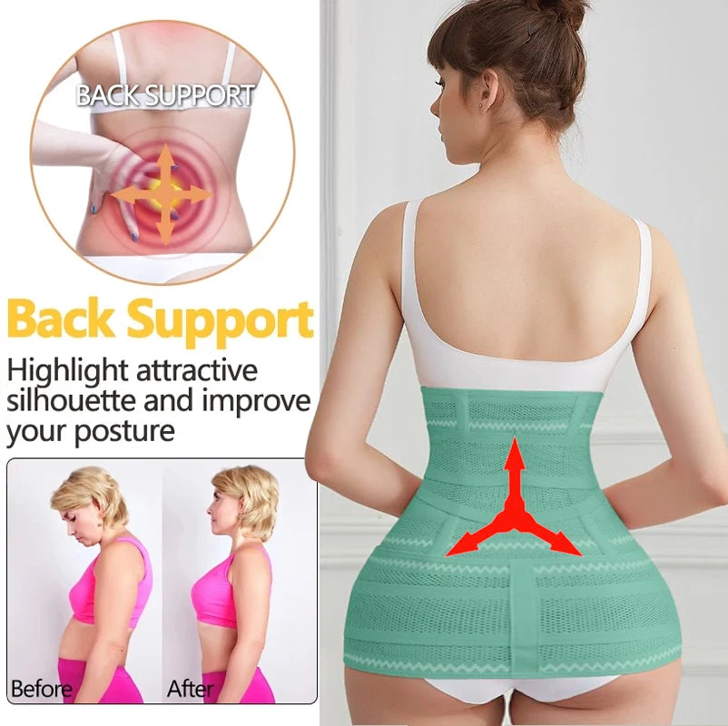 Maternity Strap Postpartum Belt Bandage Corset Bustier Girdles Waist Trainer Body Shaper Postnatal Shapewear Recovery Belly Band