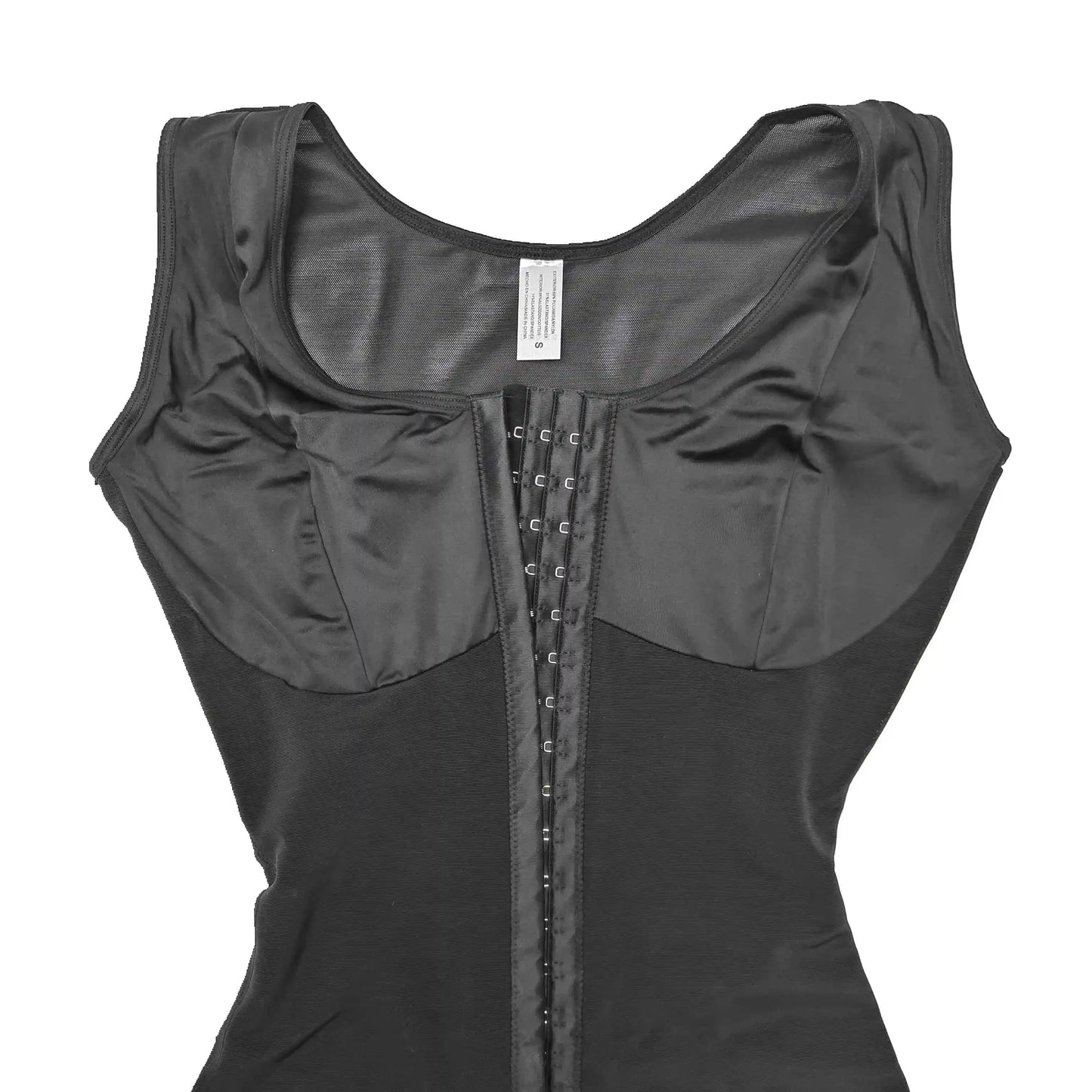 Faja moldeadora de cuerpo completo de alta compresión con broches para el busto, adelgazante posparto, faja abdominal, fajas colombianas