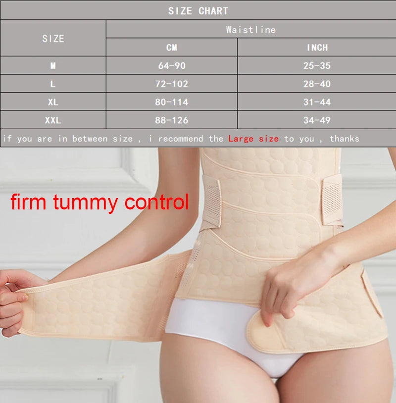 Maternity Strap Postpartum Belt Bandage Corset Bustier Girdles Waist Trainer Body Shaper Postnatal Shapewear Recovery Belly Band