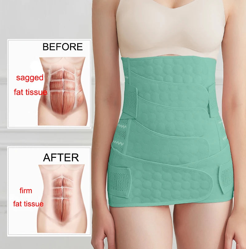 Maternity Strap Postpartum Belt Bandage Corset Bustier Girdles Waist Trainer Body Shaper Postnatal Shapewear Recovery Belly Band