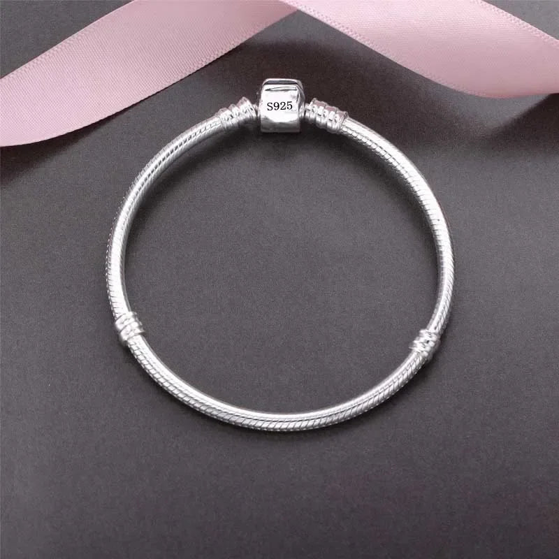 Original Jewelry 925 Sterling Silver Charm Bracelet