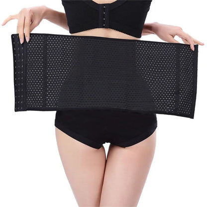 Waist Trainer Corset Shaper Girdle Body Building Women Postpartum Belly Slimming Belt Modeling Strap Tummy Control Shapewear