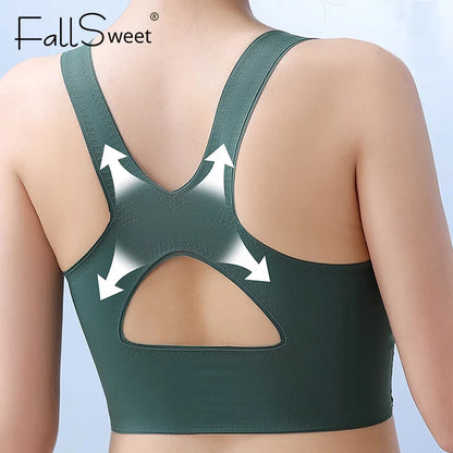 Seamlesss Sport Bras Top Comfort Without Underwire