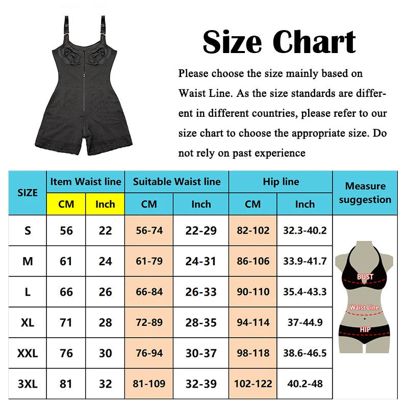 Body Shapewear Slimming Bodysuit Tummy Reductive