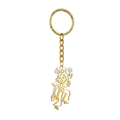 Personalized Children's Drawing Necklace Stainless Steel