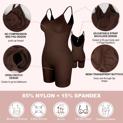 Shapewear Modeling Straps Low Back Waist Trainer Underwear