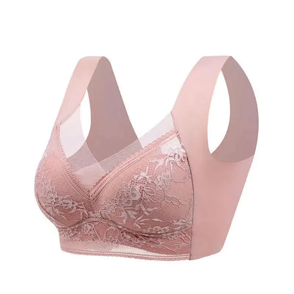 Women Large Bra Push Up Bralette Lace Wireless